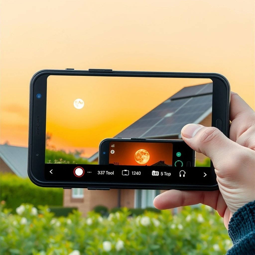 Android Camera Mode - how to capture the moon on android