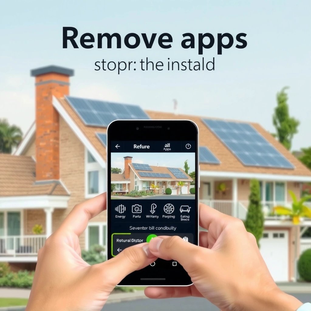 Apps - how to remove installed apps from android