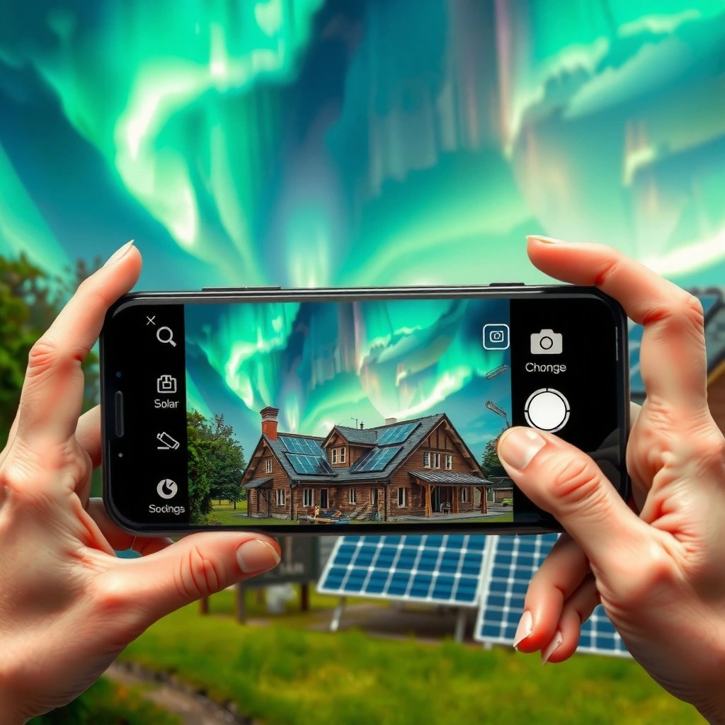 Aurora - how to take aurora photos with android phone