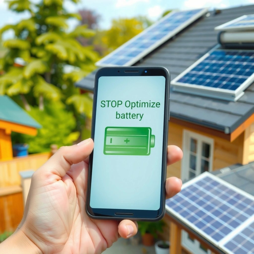 Battery Optimization Settings - how to stop optimizing app on android