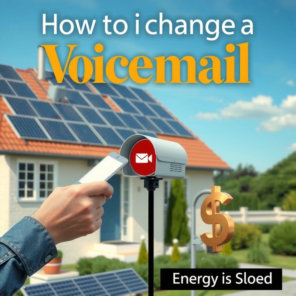 Carrier Voicemail - how do i change my voicemail message on my android