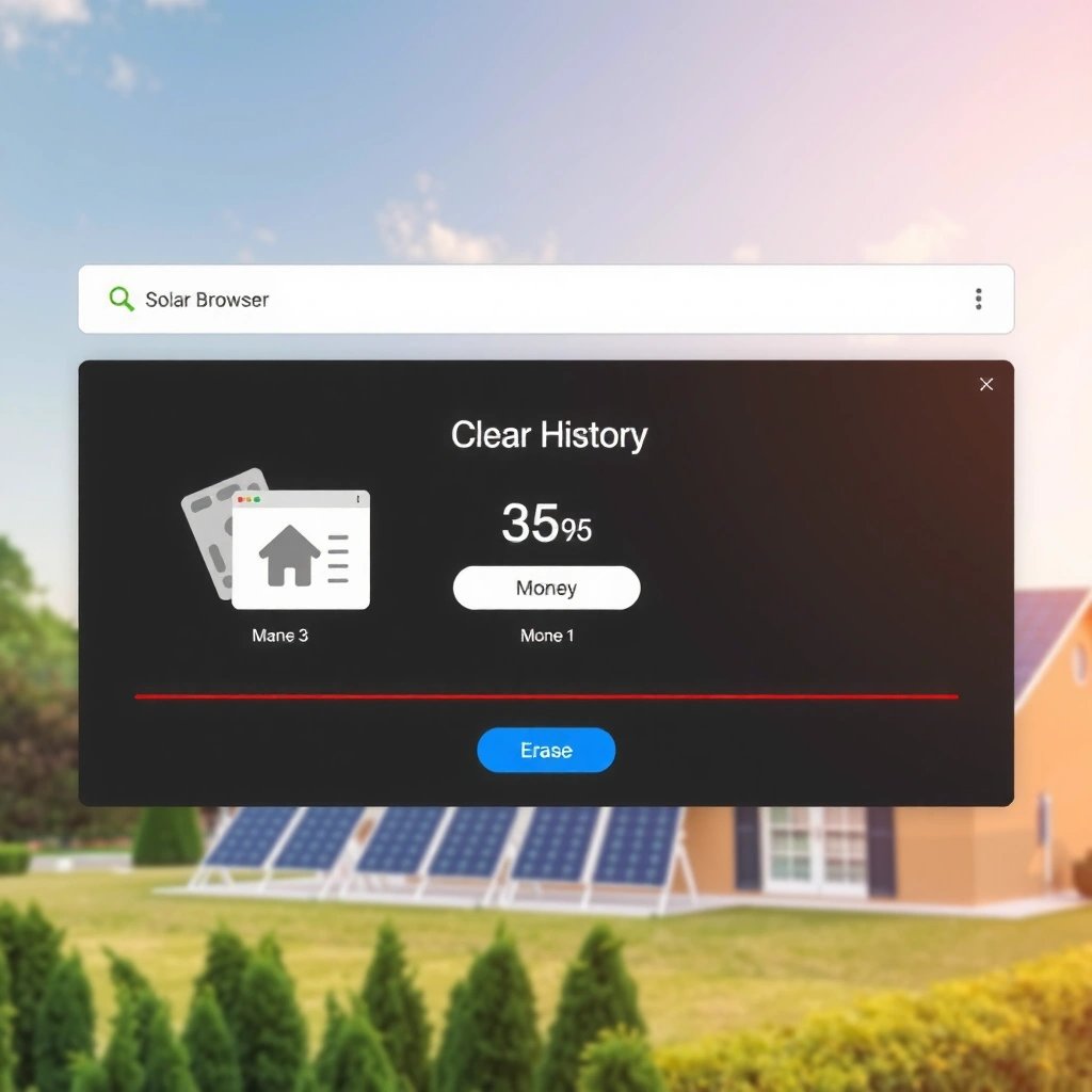 Clear History - how to erase android browser history