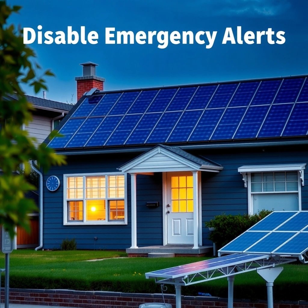 Emergency Alert Settings - how to disable emergency alerts on android