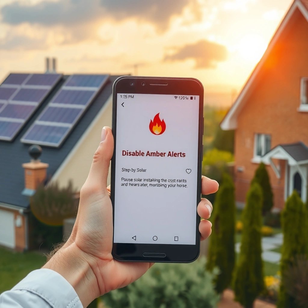 Emergency Alerts Settings - how to disable amber alerts android