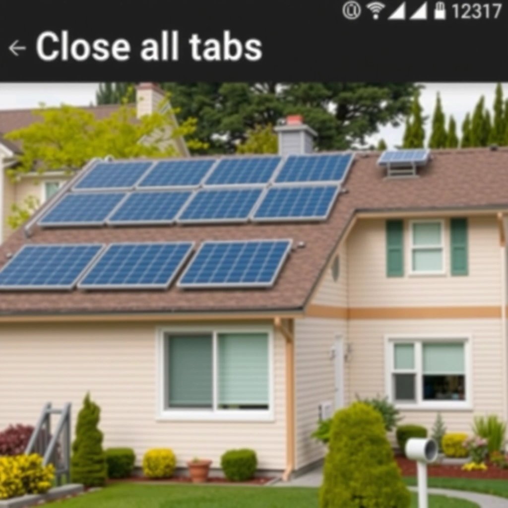Google Chrome - how to close all tabs android