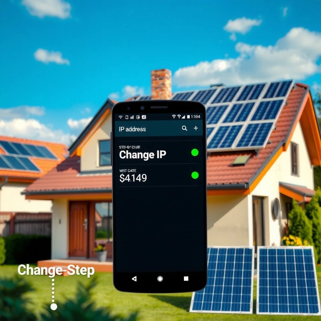 IP Address - how to change ip address for android