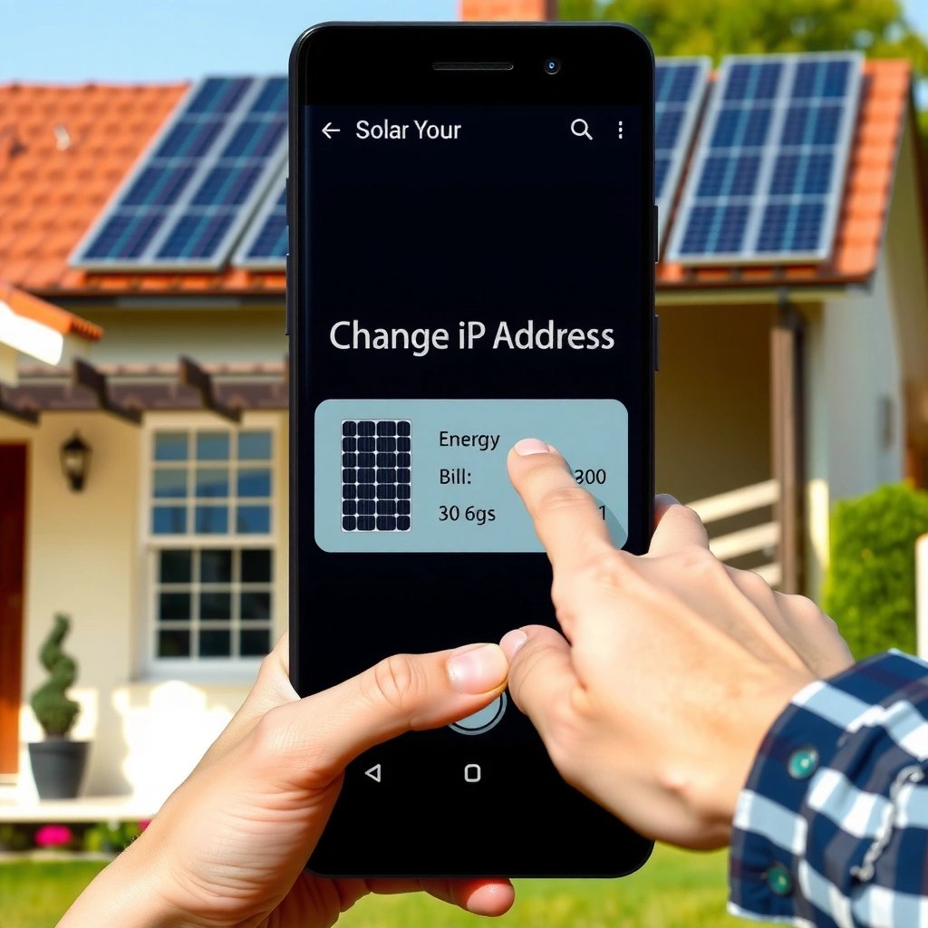 IP Address - how to change ip address android