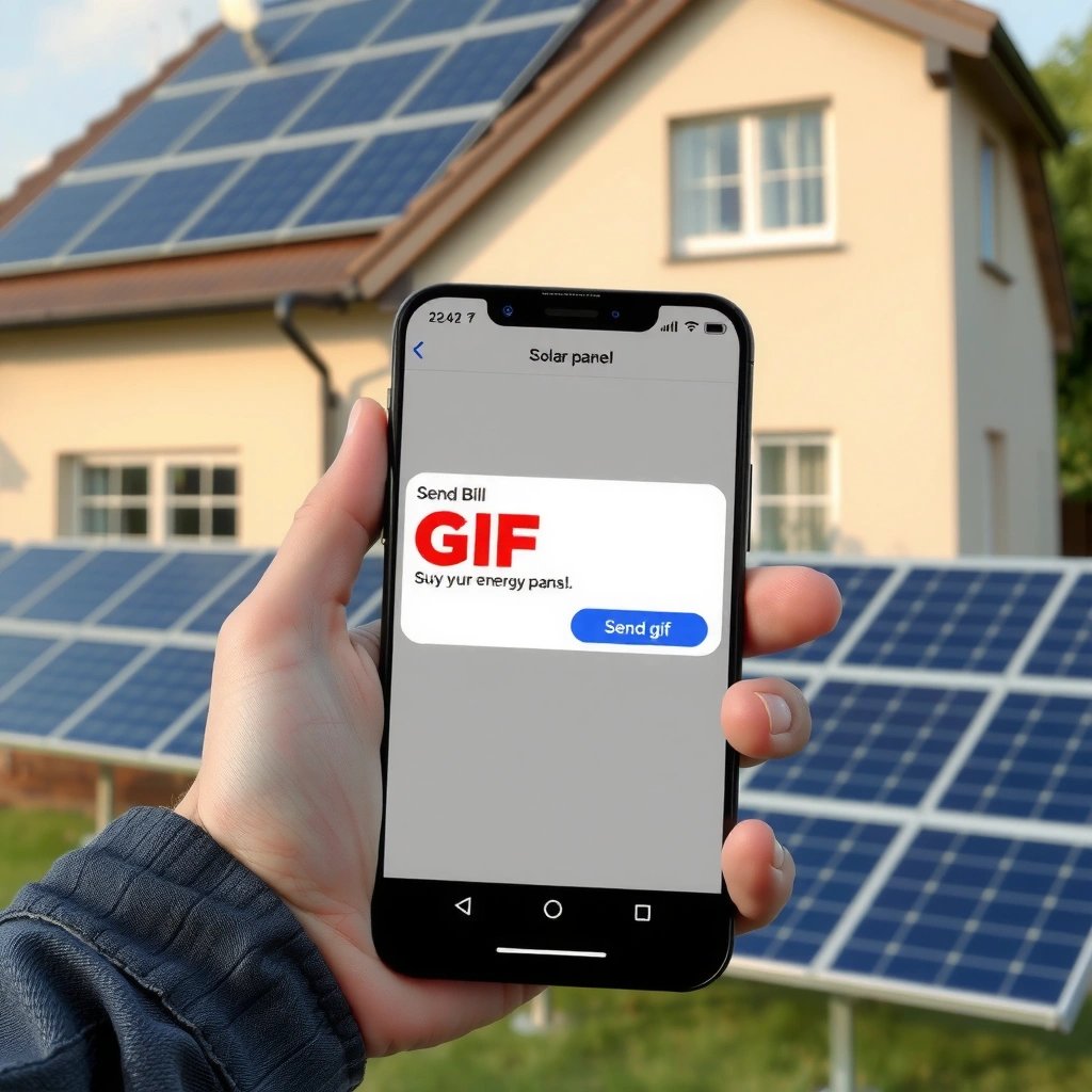 Messaging App - how to send gif in text message android