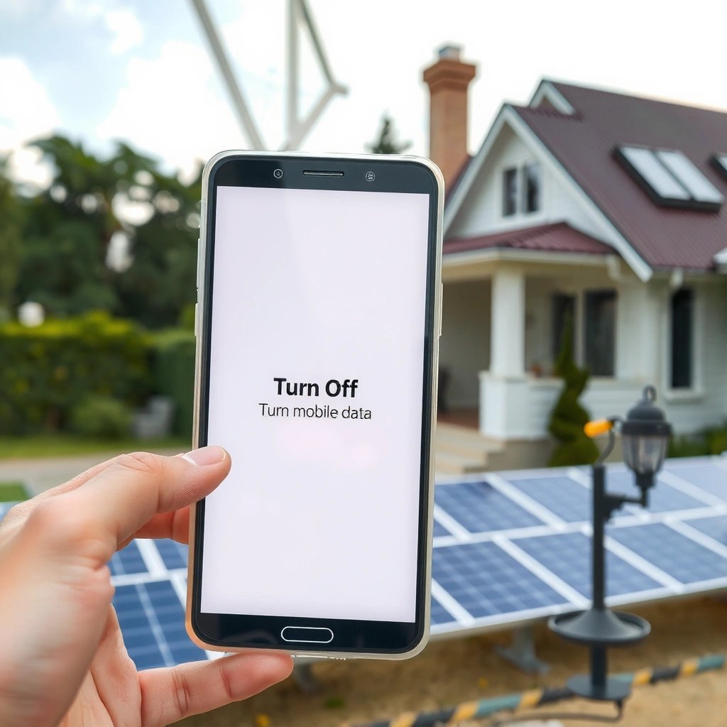 mobile data - how to turn off mobile data on android