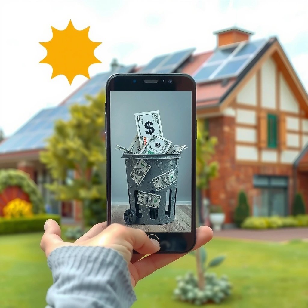 Photos App - where is the trash bin on my android phone