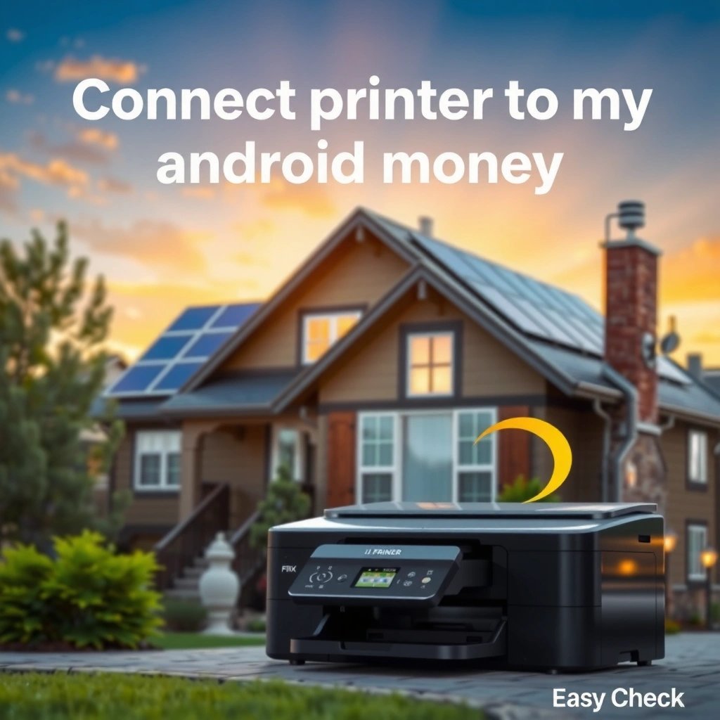 Printer Compatibility - how to connect printer to my android phone