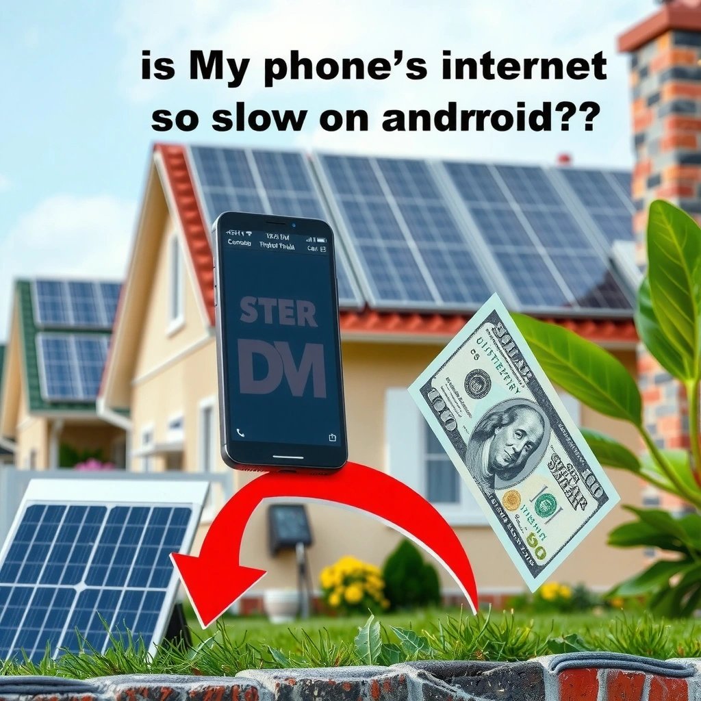 signal strength - why is my phone internet so slow android