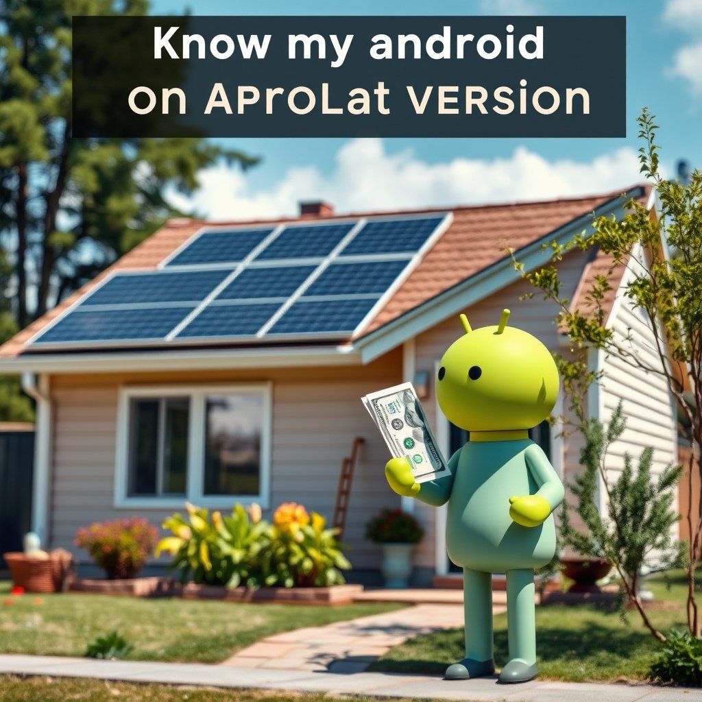 Image showing how to check Android version in settings on most Android phones.