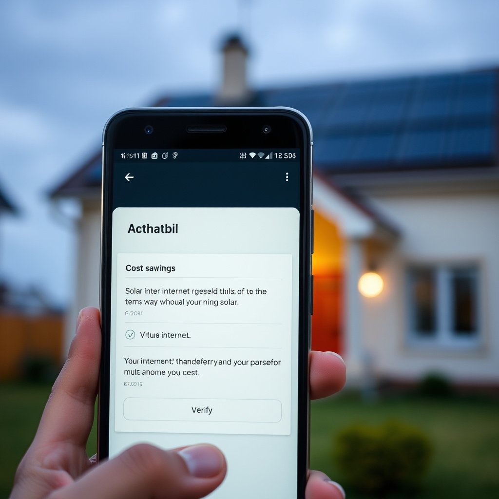 An Android phone displaying SIM signal strength and data plan settings for internet activation.