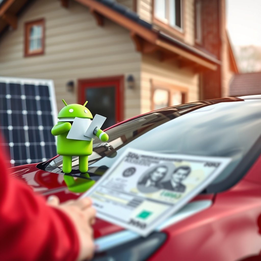 Image illustrating common limitations of Android Auto in Tesla vehicles.
