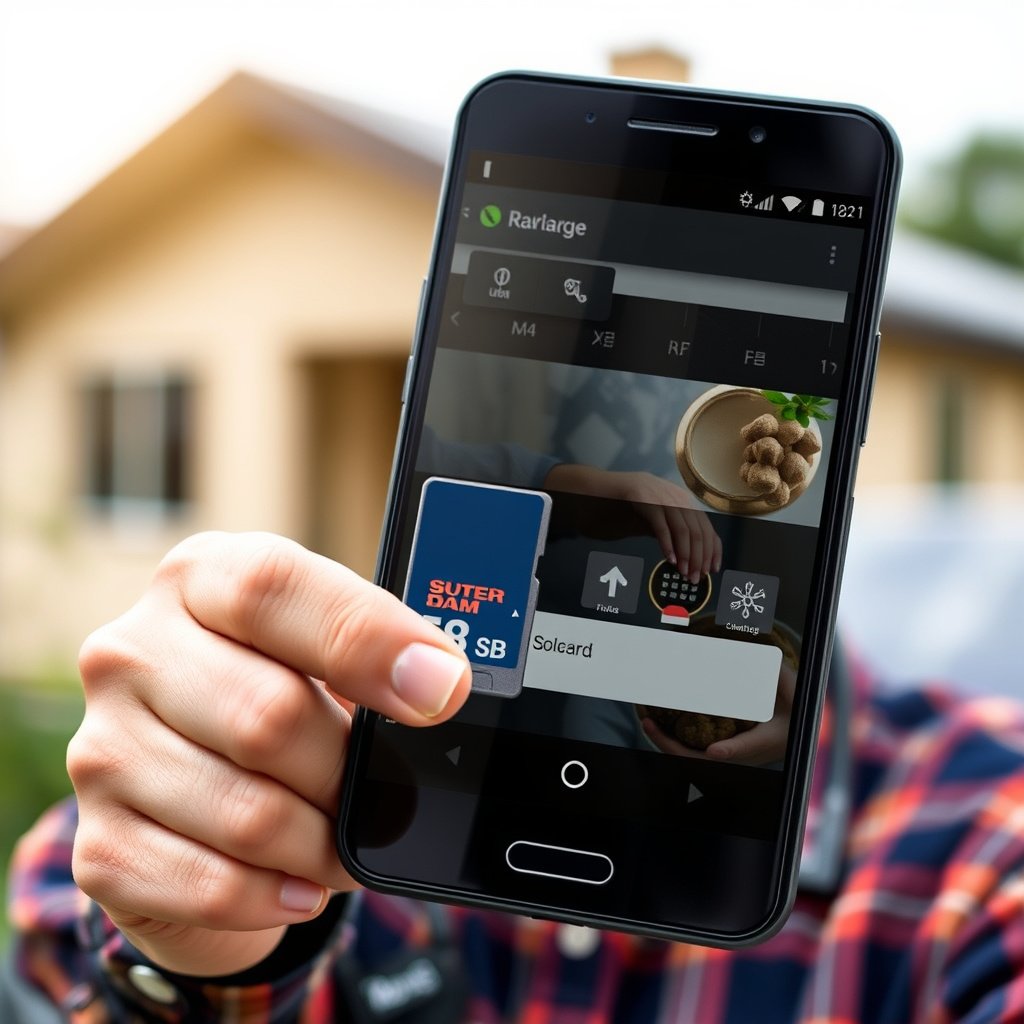 Step-by-step guide to format an SD card using Android settings for optimal performance.