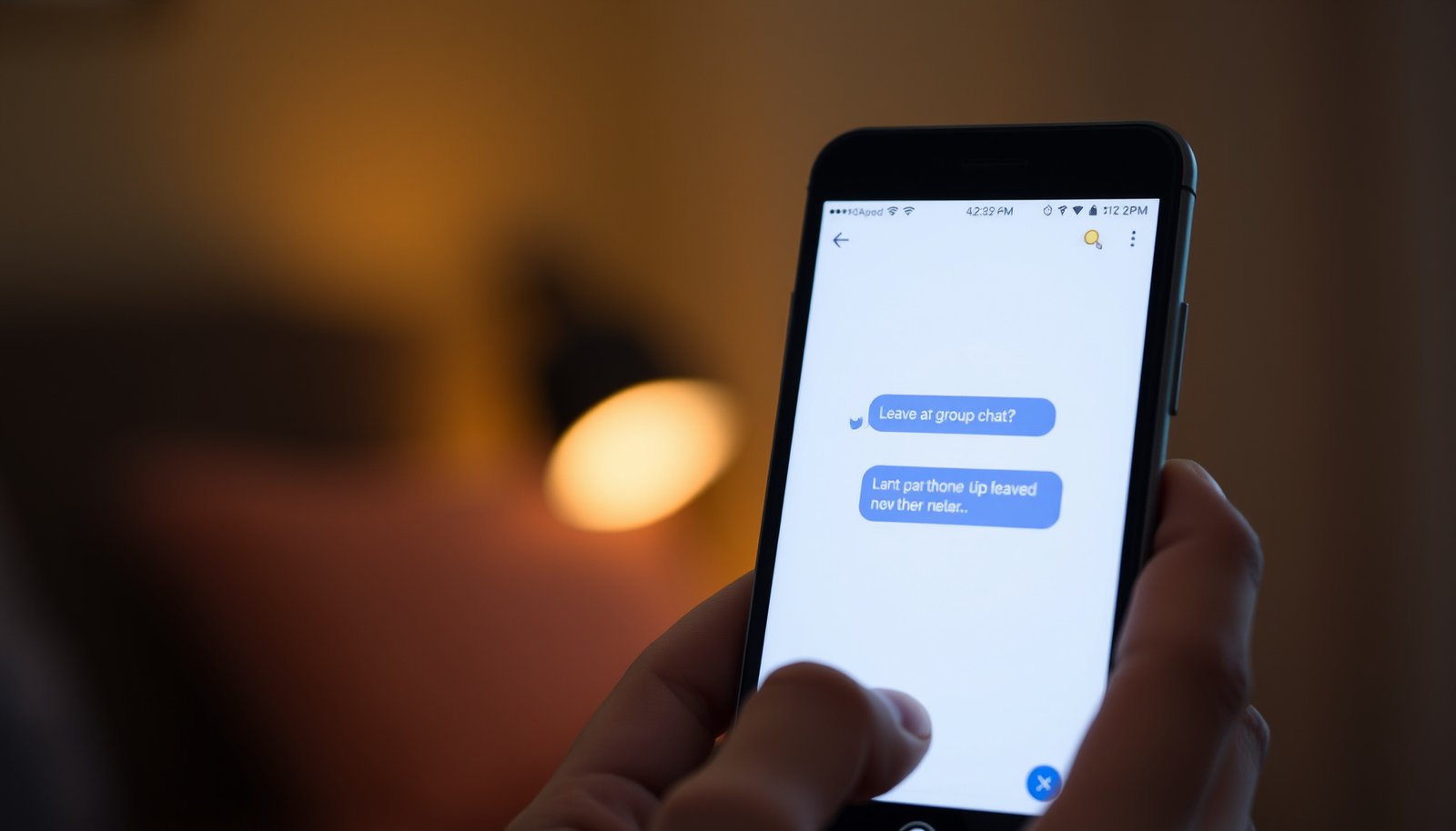 Leave Group Text On Android Featured