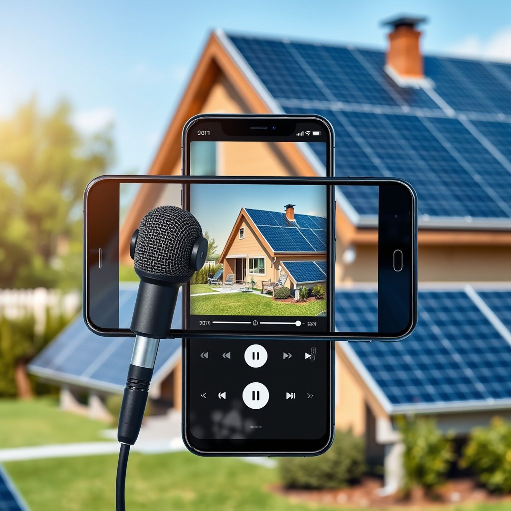 Selecting microphone and audio settings on an Android app for recording audio
