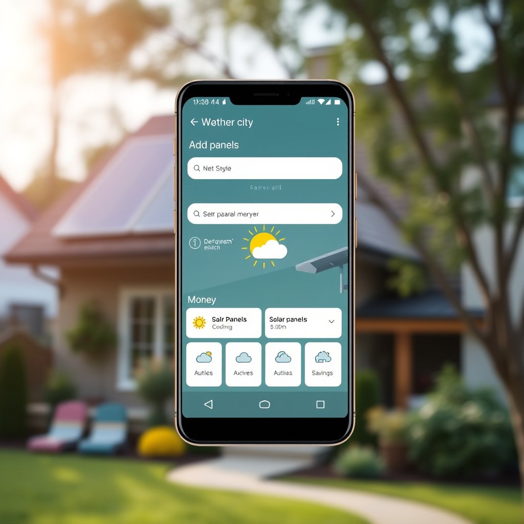 User searching for a city in the Weather App on Android, selecting the correct match.