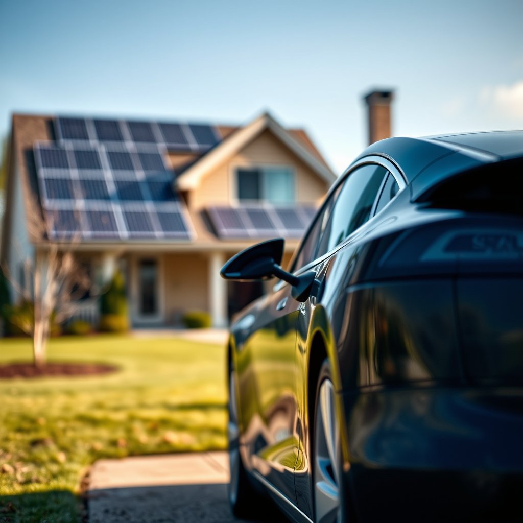 A person checking Tesla software and Android phone compatibility for features like Android Auto.