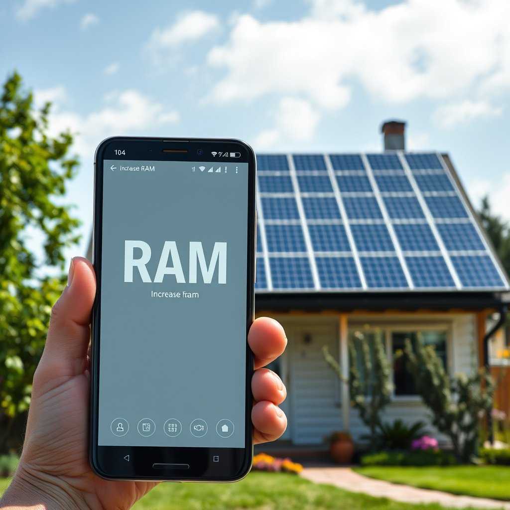 Illustration explaining that you can't truly add RAM to Android devices.