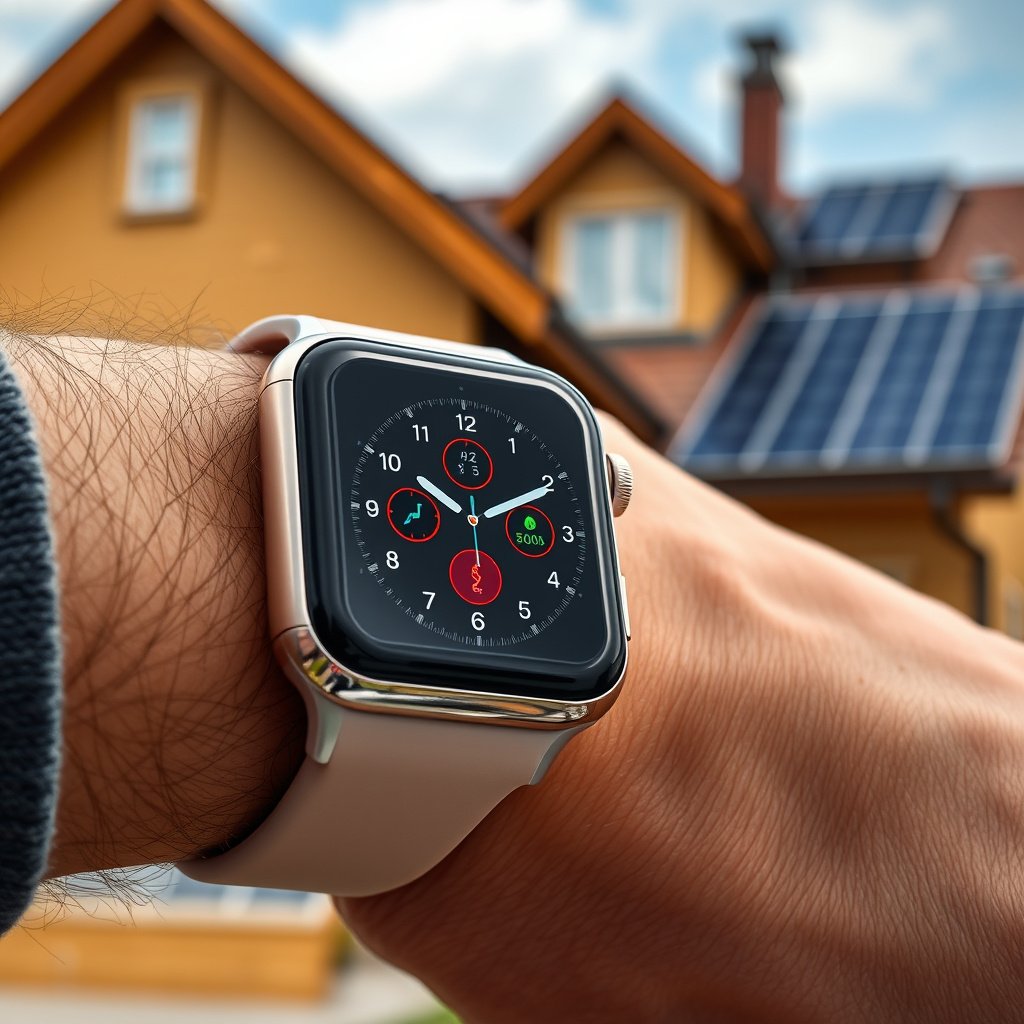 Image showing features of Apple Watch that can be used with Android devices.